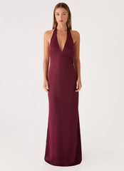 Eloise Maxi Dress - Plum