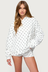 Chelsie Polka Dot Hoodie