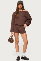 Kordelia Off Shoulder Sweatshirt