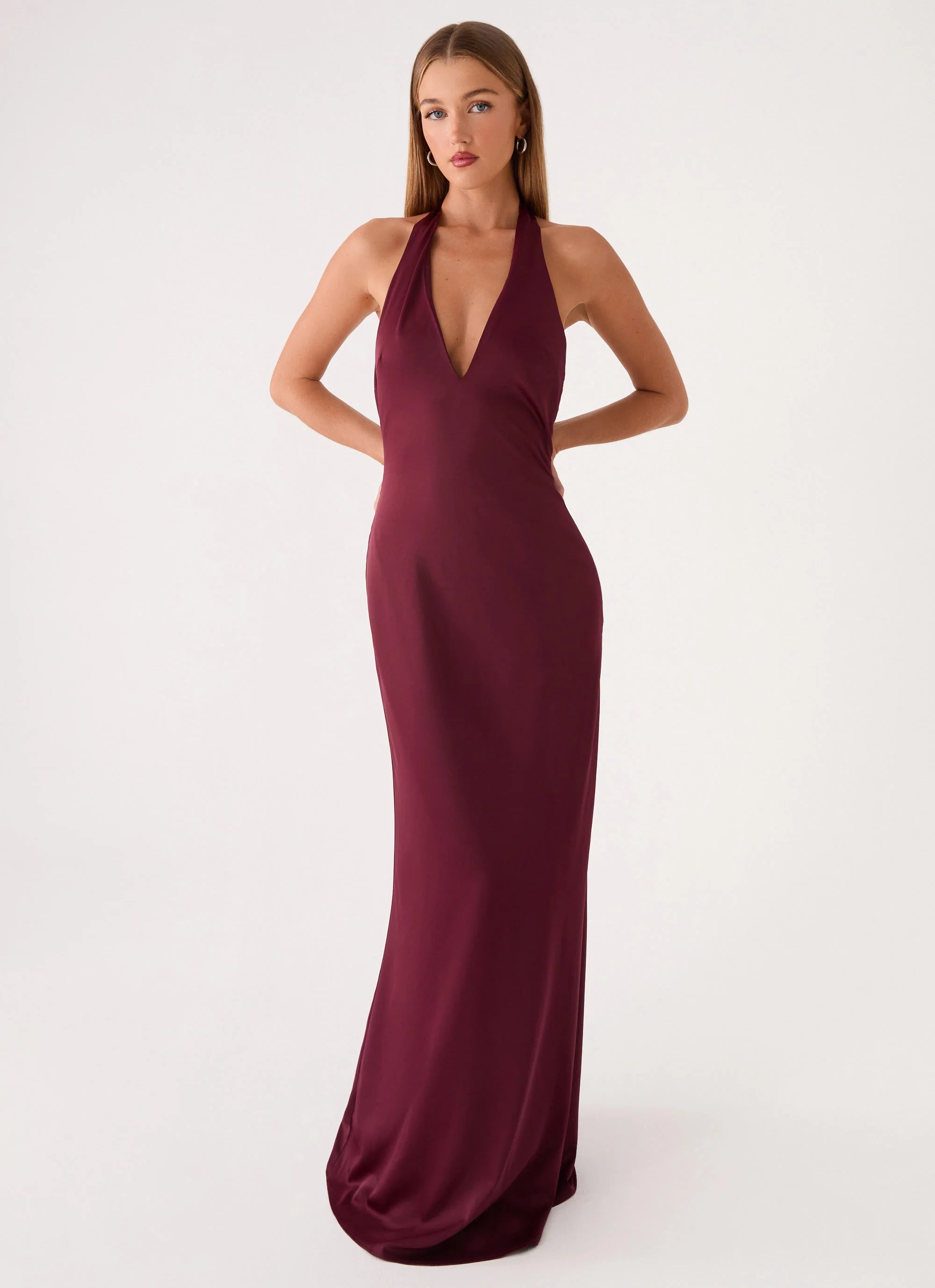 Eloise Maxi Dress - Plum