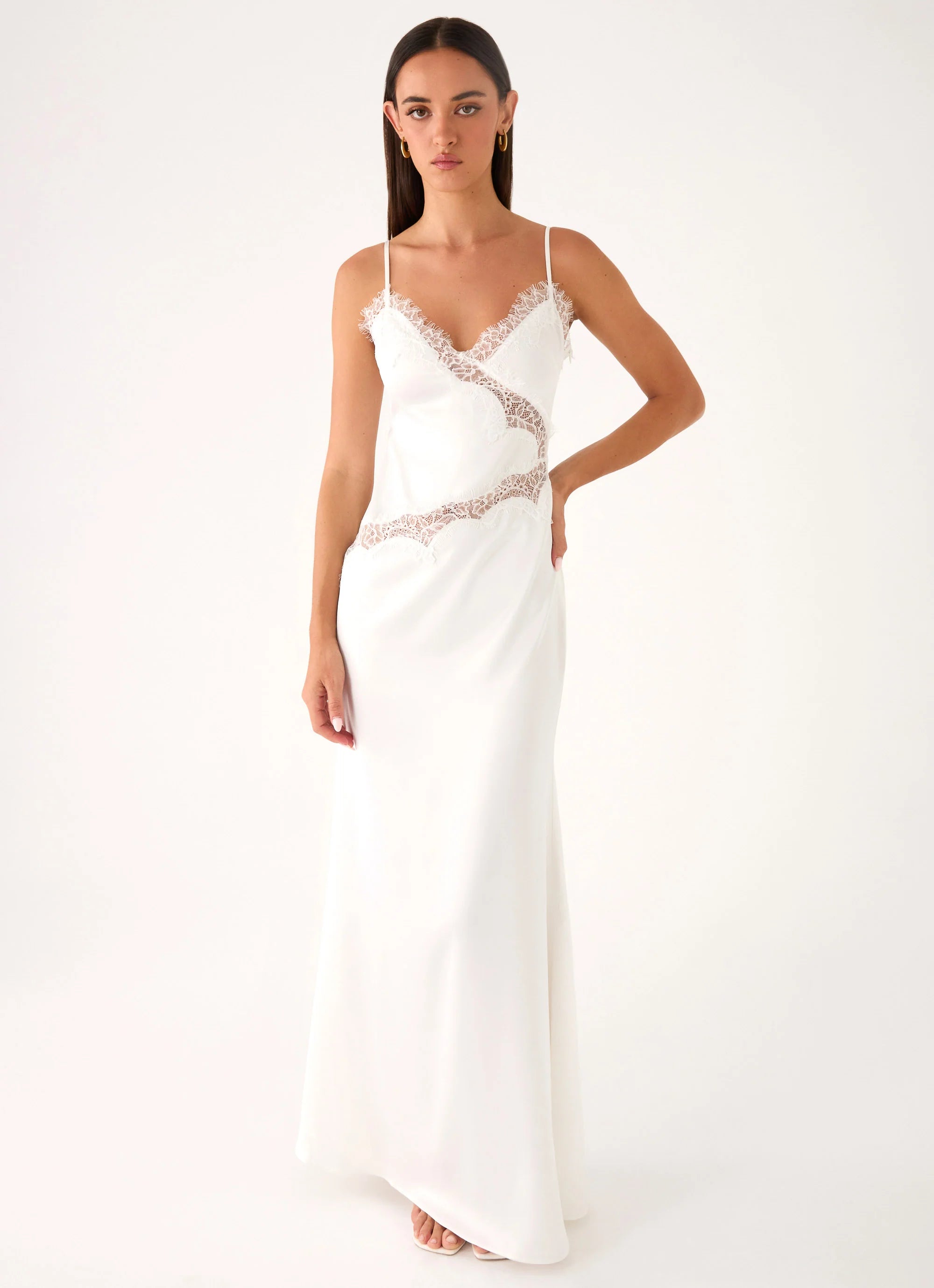 Velisse Maxi Dress - White