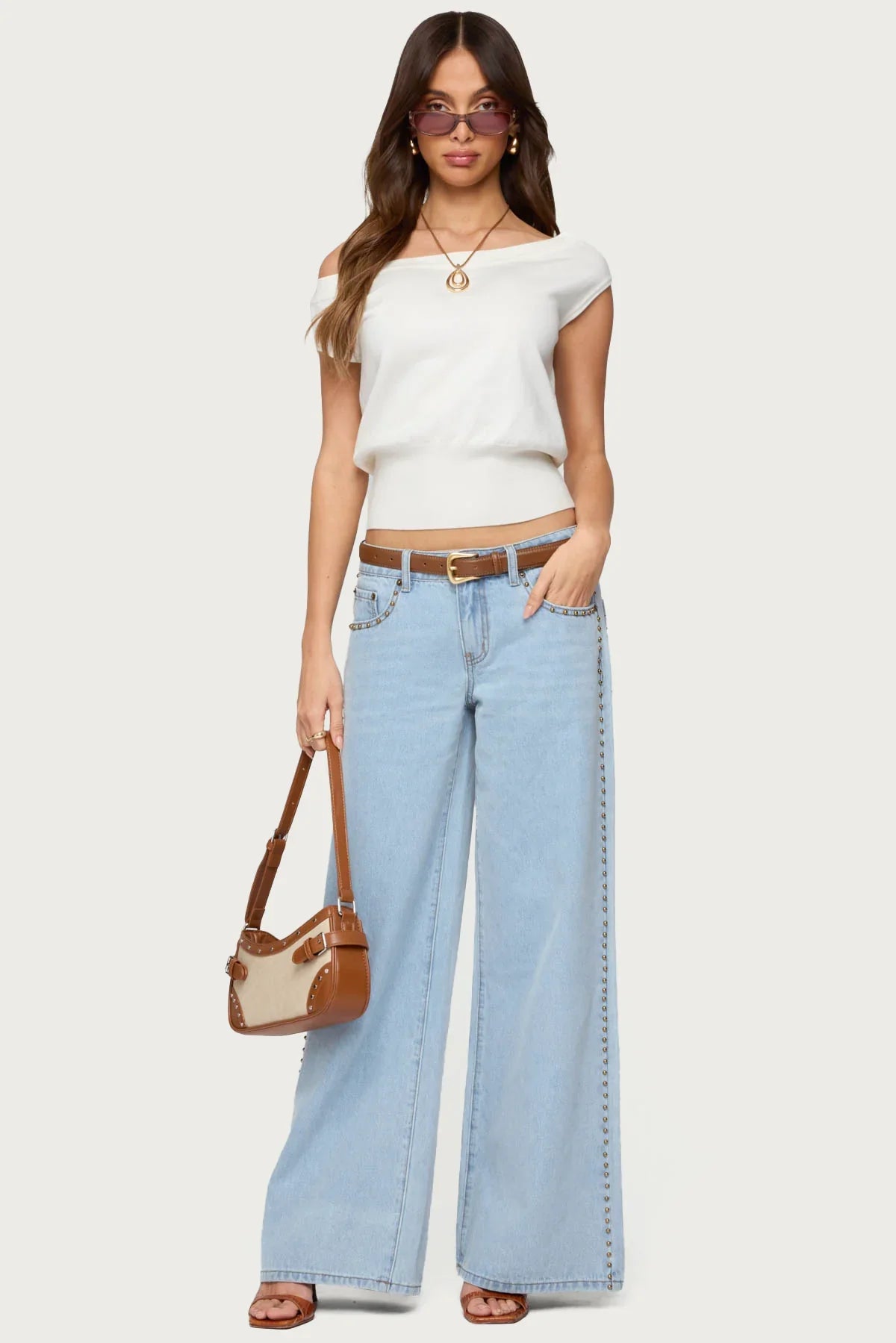 Michaela Off Shoulder Knit Top