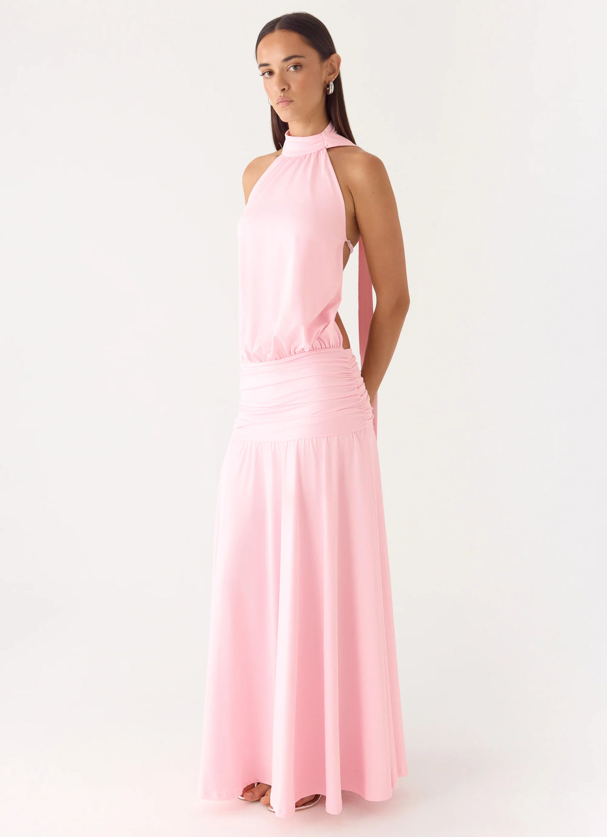 Last Forever Maxi Dress - Baby Pink