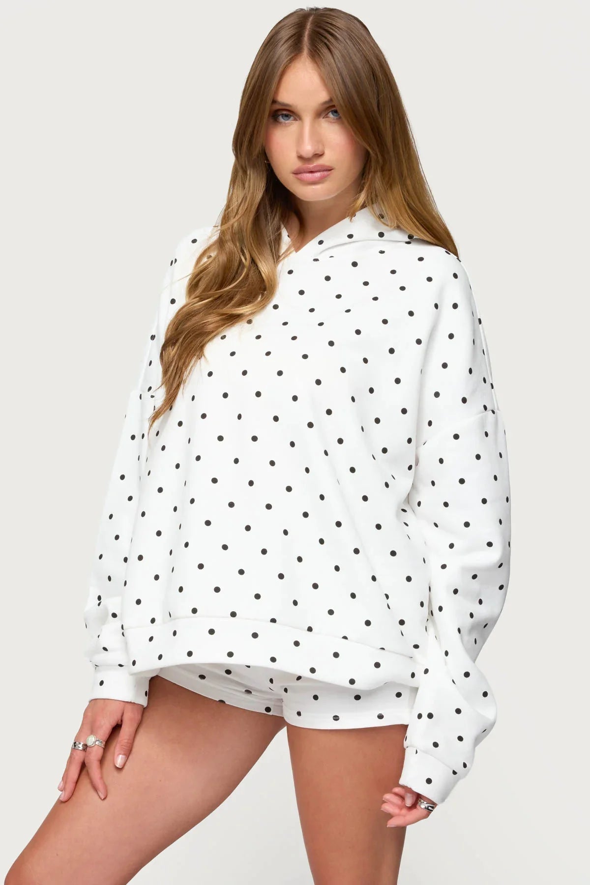 Chelsie Polka Dot Hoodie